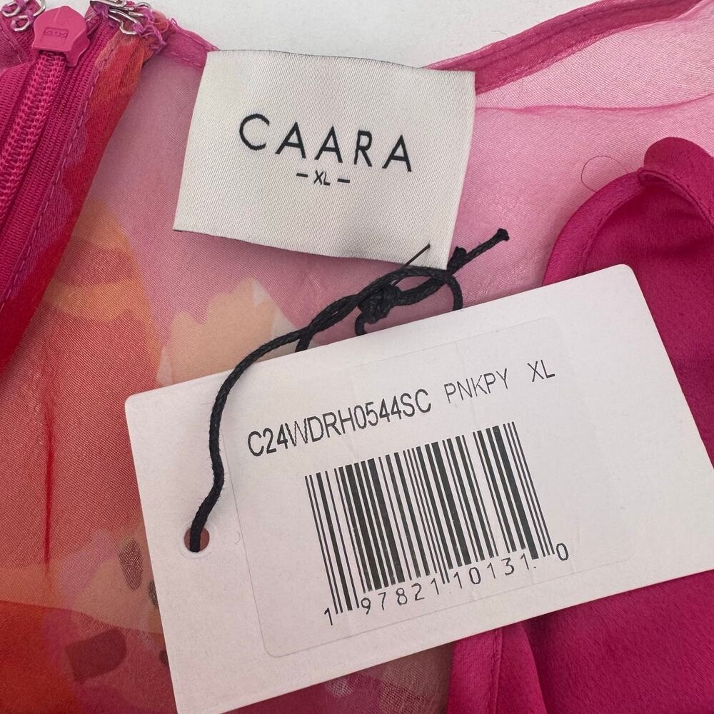 NWT Few Moda CAARA Melody Floral Dress Pink XL Whimsical Wedding Guest Resort - Picture 8 of 10